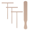 4/6pcs Pancake Utensils Crepe Tortilla Wooden Spreader and Spatula Spreading Tools Rake for Food Stall Home Restaurant