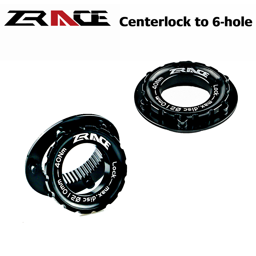 ZRACE Centerlock to 6-hole Adapter, Center Lock conversion 6 hole Brake Disc, Center Lock for 6 Bolt, SM-RTAD05 / SM-RTAD10 new