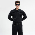 Military Uniform Men Army Security Combat Suit Tactical Guard Shirt+Pants Work Clothes