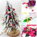 50/100Pcs Artificial Berry Vivid Red Holly Berry Berries Home Garland Simulation Plant Wedding Garden Decoration freeshipping