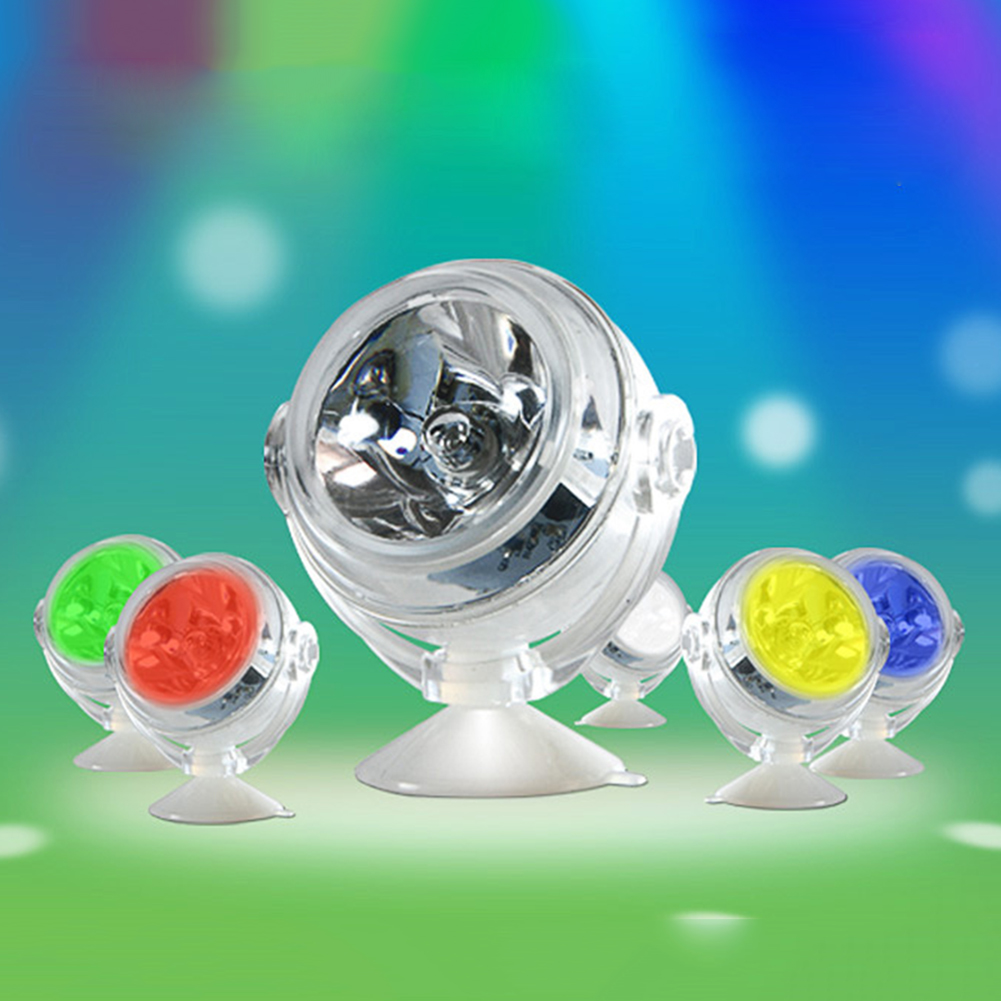 1PC Colorful Aquarium LED Lighting Waterproof Submersible LED Aquarium Light Underwater USB Charge Lamp Decoration