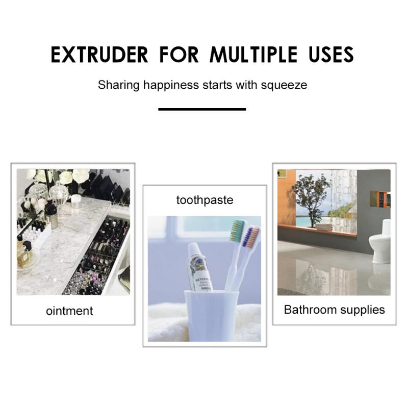 Tooth Paste Dispenser Tube Squeezer Oral Care Accessories Makeup Tool Toothpaste Squeezer Facial Cleanser Press Rolling Holder