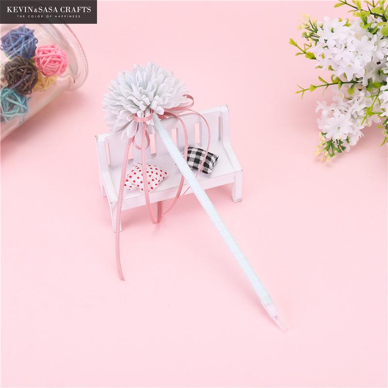 Flower Ballpoint Pen Quality Stationery Kawaii School Supplies Stationery Kids Gift Ball Pen For Writing Office Accessories