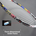 Feather Printing Carbon Fiber Super Light 8U 62g Badminton Rackets G5 Max Tension 32LBS Racquet With Bags Strings Racket Sports