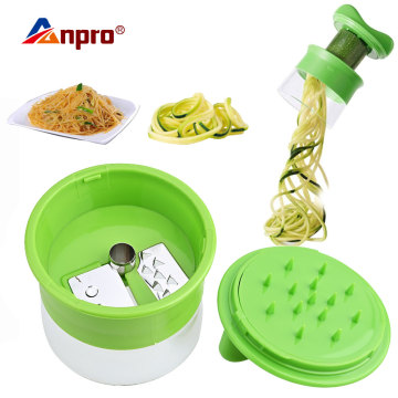 Handheld Carrot Potato Cucumber Spiral Grater Cutter Vegetable Fruit Slicer Salad Noodle Spaghetti Zucchini Blade Spiral Tools