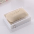 Imitation Diamond Texture Soap Dish Holder Toilet Shower Trays White Soap Box Bathroom Accessories Shelf Basket Bath Supplies