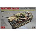 Rye Field Model RFM RM-5019 1/35 Panther Ausf.G w/Full Interior - Scale model Kit