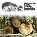 Mini Circular Saw Blade Hss Cutting Disc Rotating Drilling Tool Accessories For Wood Plastic And Aluminum