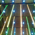 led video 360 pixels tube nightclub ceiling decoration