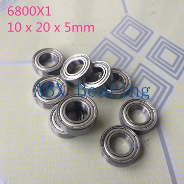 6800X1 MR2010ZZ 10205 Bicycle non-standard special ball bearings The Size is 10*20*5 6800ZZ 10x20x5 10x20x6 10206
