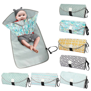 Baby Changing Mat Portable Travel Nappy Diaper Waterproof Diaper Changing Pads Cover Play Mat Baby Foldable Nappy Cover Mat 2020