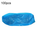 100Pcs Protective Waterproof Cleaning Disposable Plastic Arm Sleeves Covers Oversleeves