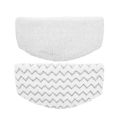 2Pcs/set Soft Washable Microfiber Mop Pads for Bissell Symphony 1132 1252 series Steam 1132 1543 1530 1652 Steam Cleaner Parts