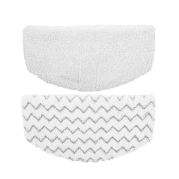 2Pcs/set Soft Washable Microfiber Mop Pads for Bissell Symphony 1132 1252 series Steam 1132 1543 1530 1652 Steam Cleaner Parts