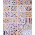 3D Coloured Christmas Nail Art Stickers - SET 24 pcs (Gold or Silver) Nail Art Stickers Decals - Design Nail Art - Nail Decals