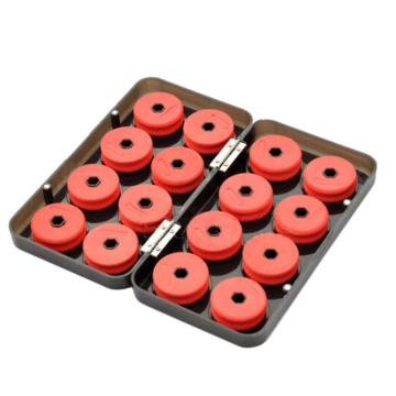 16Pcs Foam Winding Main Coil Board Plate Fishing Line Wire Rotating Dash Facing Fishing Tool Box New Fishing Spool Fishing Gear