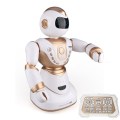 Simulation Smart Remote Control RC Robot Music Dance Walking Cool Lights Missile Multifunctional Learning Toys Children's Toys