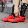 cycling shoes road cycling shoes Free shipping men's breathable professional self-locking ultralight breathable road bike shoes