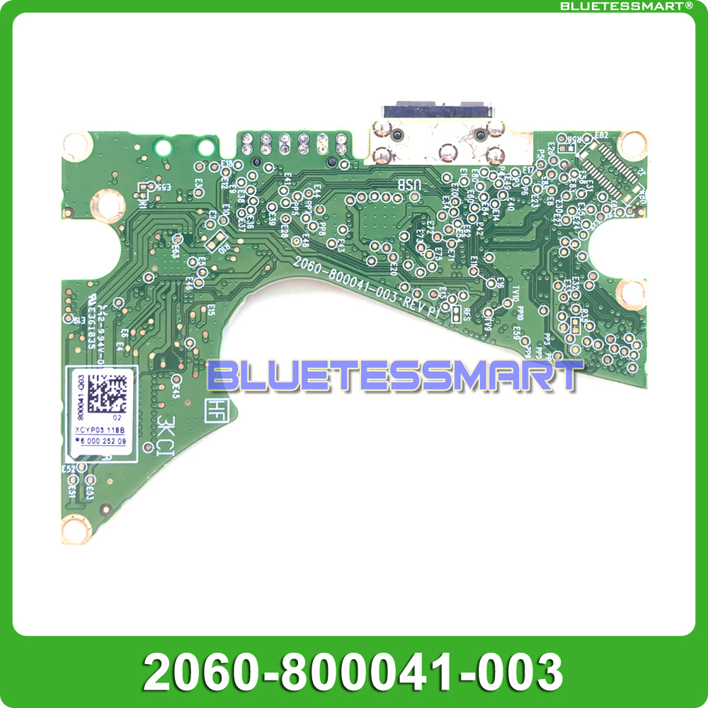 HDD PCB logic board printed circuit board 2060-800041-003 REV P1 for WD hard drive repair data recovery with USB 3.0 interface