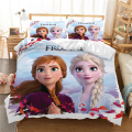Frozen Anna Elsa Bedding Set Duvet Covers Queen King Size Bed Set Children Girl Duvet Cover Comforter Bedding Sets pillowcase