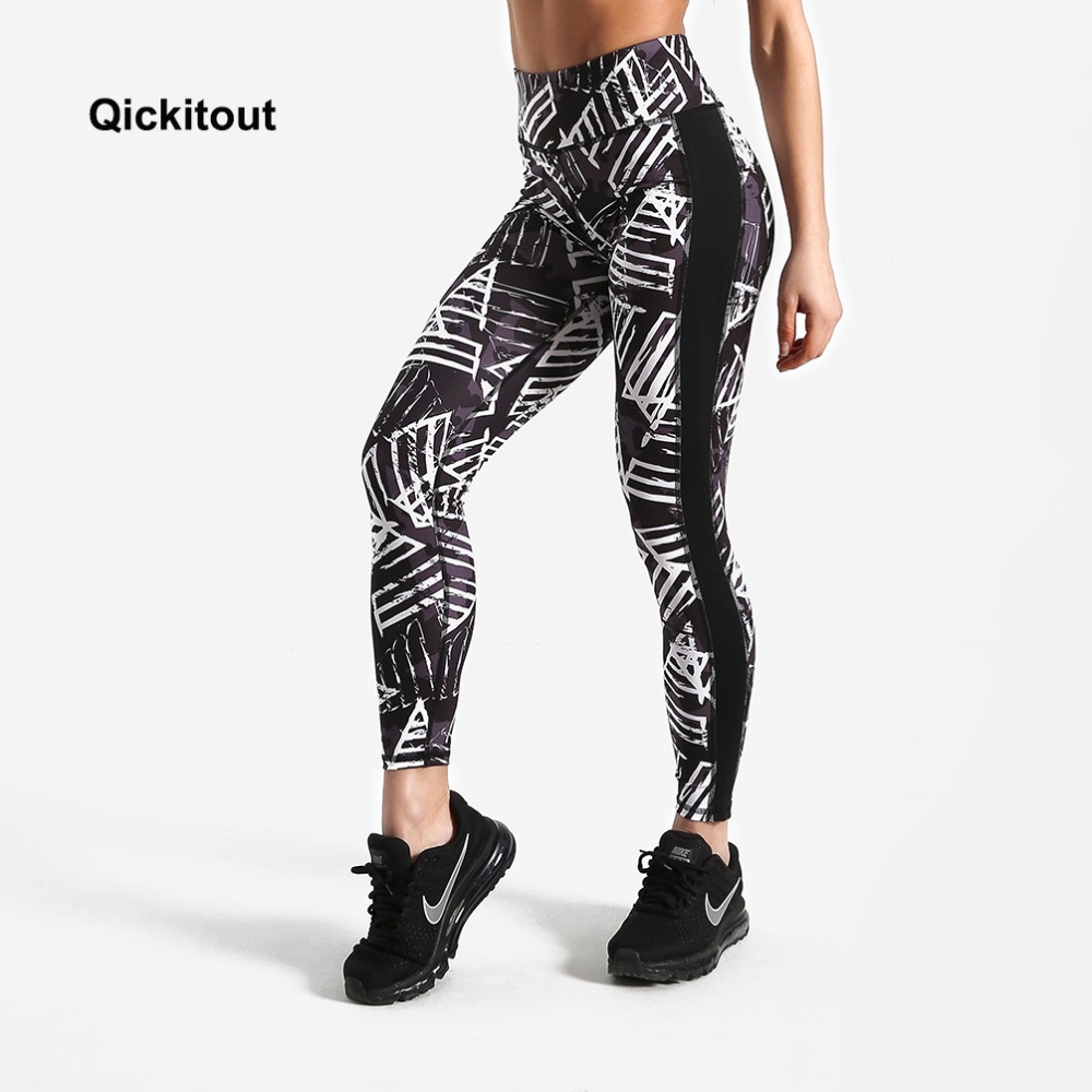 High Quantity Casual Pants Summer Simple Women Leggings Soft Elastic Striped Print Workout Fitness Leggings XS-XL