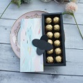9.5x24.5x3.5CM Abstract sun cloud sky pattern 10 set Chocolate Paper Box valentine Christmas Birthday Party Gifts Packing Boxes