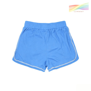 Premium Blue Cotton Shorts