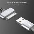 PZOZ USB Cable Charge Fast Charging for iphone 4 s 4s 3GS 3G iPad 1 2 3 iPod Nano itouch 30 Pin Charger adapter Data Sync cord