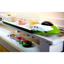 Linear sushi conveyor belt intelligent food delivery equipment