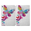 Butterfly Leather Stand Tablet Cover Case for Samsung Galaxy Tab A A6 /Tab E S5E Durable Tablet PC Protective Case Shell