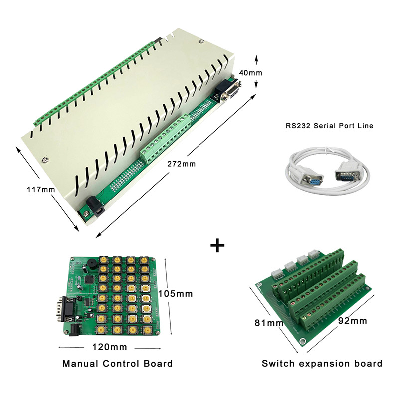 Kincony H32L Smart Home Kit Switch System Automation Module PLC IOT Security Domotica Hogar Casa with Manual Button Google Alexa