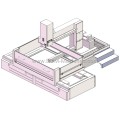 Heavy duty cnc wire cut edm machine