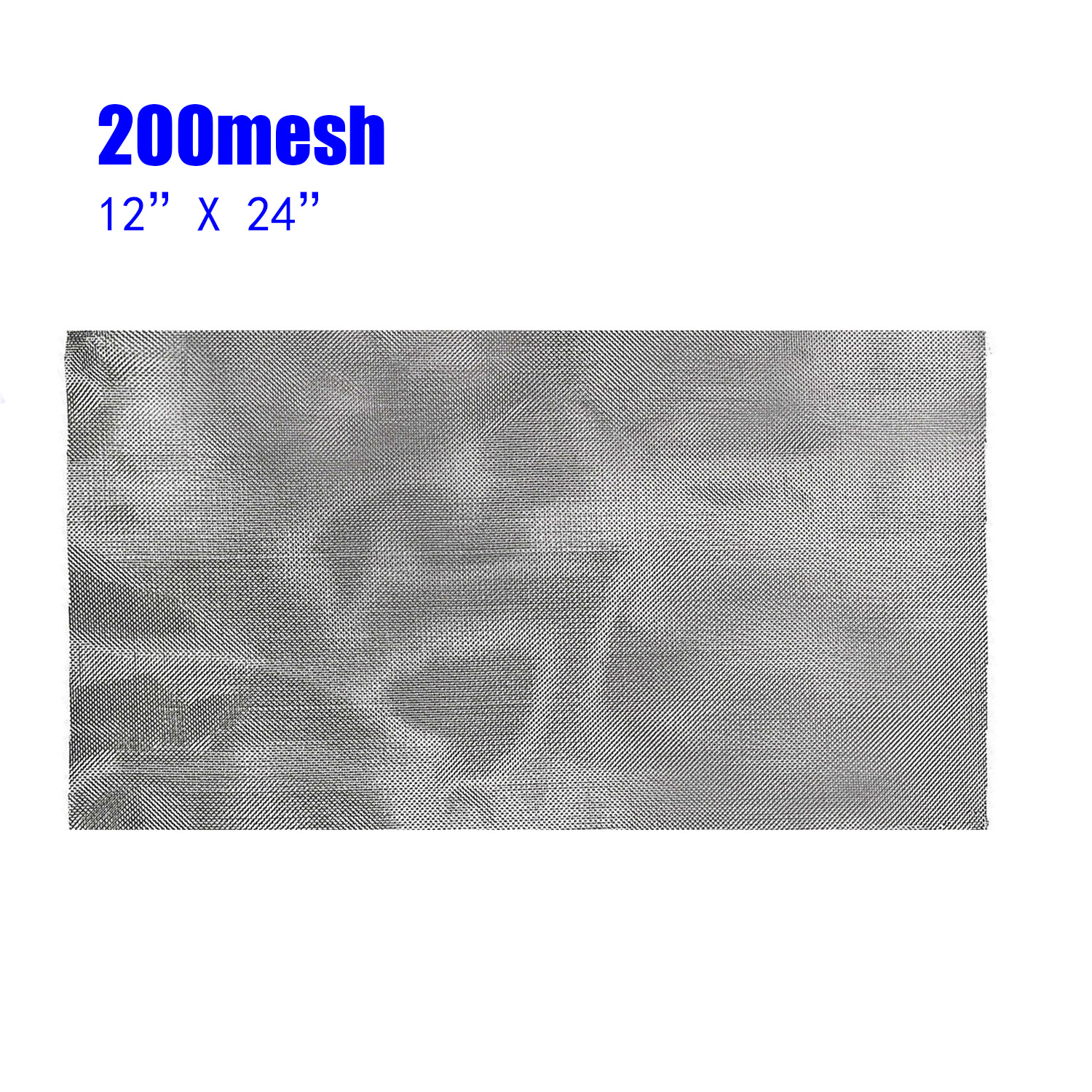 200 Mesh Stainless Steel Filter Net Metal Front Repair Fix Mesh Filtration Woven Wire Screening Sheet Screening filter 30x60cm