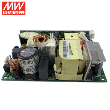 MEAN WELL EPP-100-12 100W 12V Industrial Open Frame Power Supply 110V/220VAC to 12V DC 8.5A green PCB power unit PSU with PFC