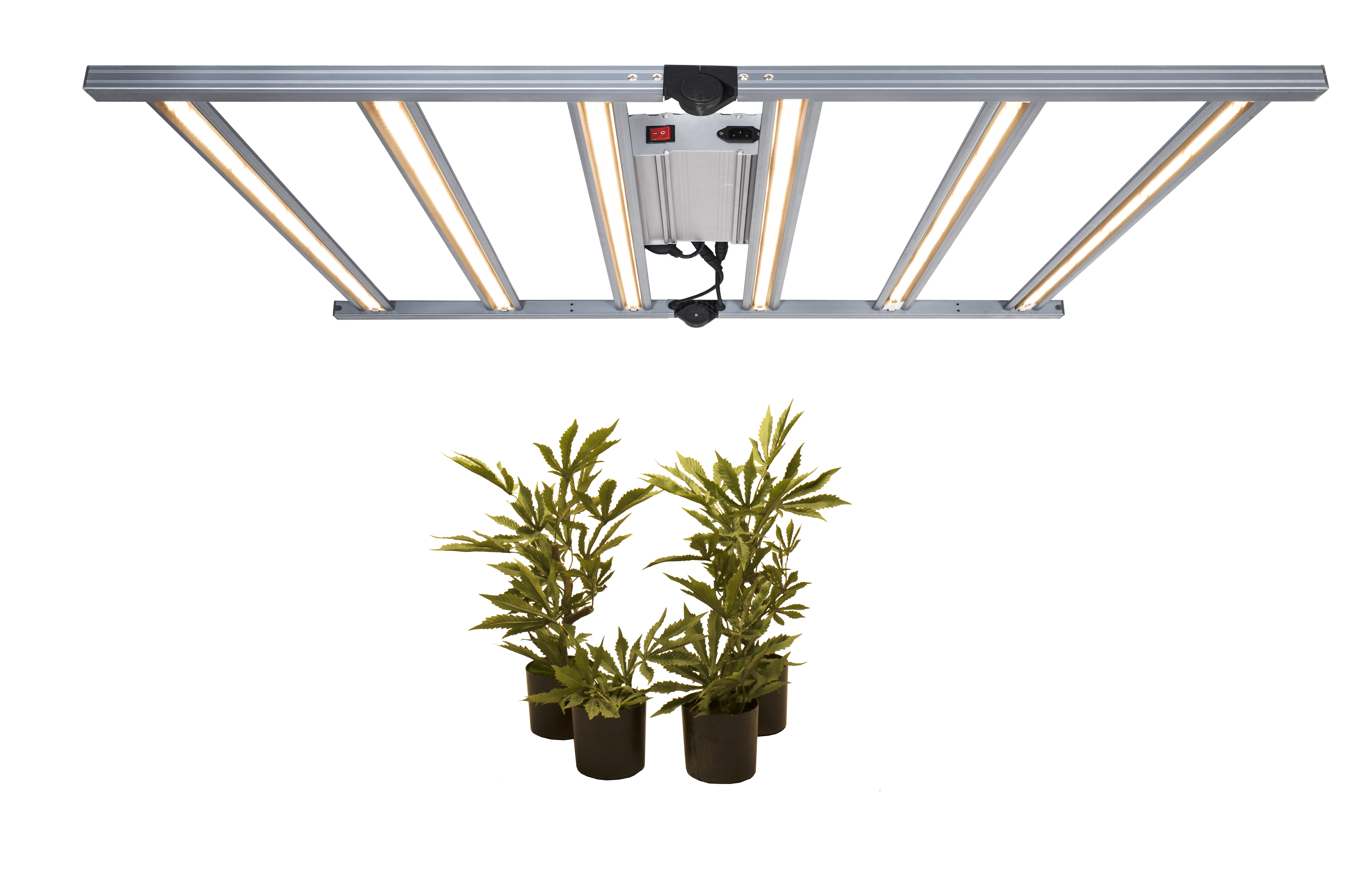Waterproof Grow Light in greenhouse and indoor plants