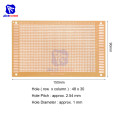 diymore 9 x 15cm Single Side Universal Prototype PCB Print Circuit Board 1.2mm Thickness 2.54mm Hole Pitch