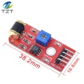 TZT 801s Shake vibration Sensor Module For Arduino Open Source LM393 3-5VDC TT Logic
