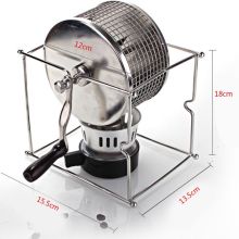 Protable Manual Handy Coffee Bean Roaster Set Stainless Steel Mill Hand Crank Dropshipping