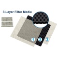 12Pcs Filter Meshes Fridge Air Filters Replacement Refrigerator Part for LG LT120F Elite Replace ADQ73214404 Set 469918