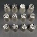 27Pcs/Set Tulip Icing Piping Nozzles Stainless Steel Flower Cream Pastry Tips Nozzles Bag Cupcake Cake Decorating Tools