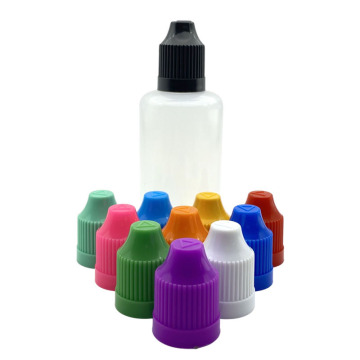 PE 100ML Plastic Dropper Bottle With Childproof Cap and Long Thin Tip E Liquid Plastic Bottles 100ML