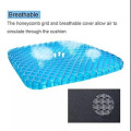 Seat Cushion Pillow Non Slip Chair Para Breathable Honeycomb Prevents Soft Sit Cushion Sweaty Bottom for Office Car Wheelchair