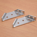 4pcs Thick stainless steel corner brackets Fixed code angle corner furniture accessories Hardware furniture fittings hand tool