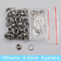100sets-silver-4.5mm
