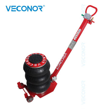 3Tons Pneumatic Car Jack Portable Lifting Equipment Triple Stage Bag 6600LBS Air Jack Stands Inflatable Lift Machine Tire Change