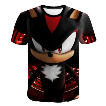 Children Clothes Sonic T shirt sonic the hedgehog costume kids Girl Tops Tee Baby Boys T-shirt Cartoon Clothing Birthday Gifts