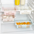 Basket Fridge organizer refrigerator Retractable drawer Type Refrigerator Container Box FoodFruit organizer Storage tray kitchen