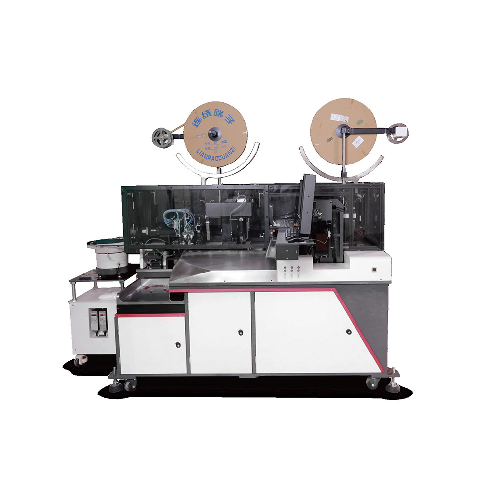 1801B Fully Automatic Double-End Punching and Single-End Rubber Shelling Machine