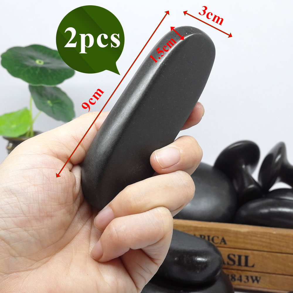 Hot Stone Massage Set Relieve Stress Back Pain Health Care Acupressure Lava Basalt Stones for Healthcare hot spa rock