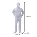 10Pcs 1:50 Scale Model Miniature White Figures Human Model Architectural Model